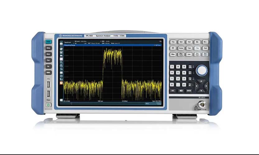 Influence of DUT impedance of spectrum analyzer and EMI measurement receiver on test value