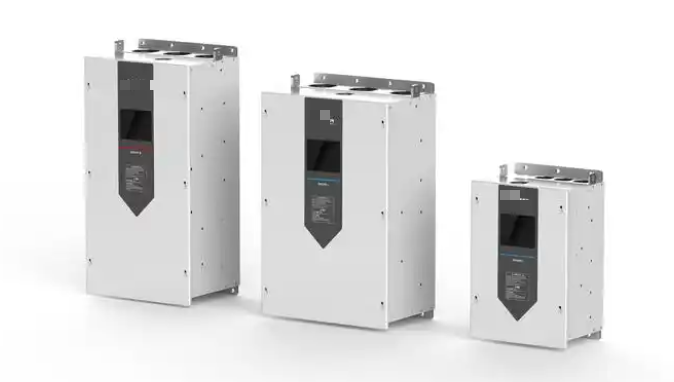 What are the characteristics of the electromagnetic compatibility of frequency converters?
