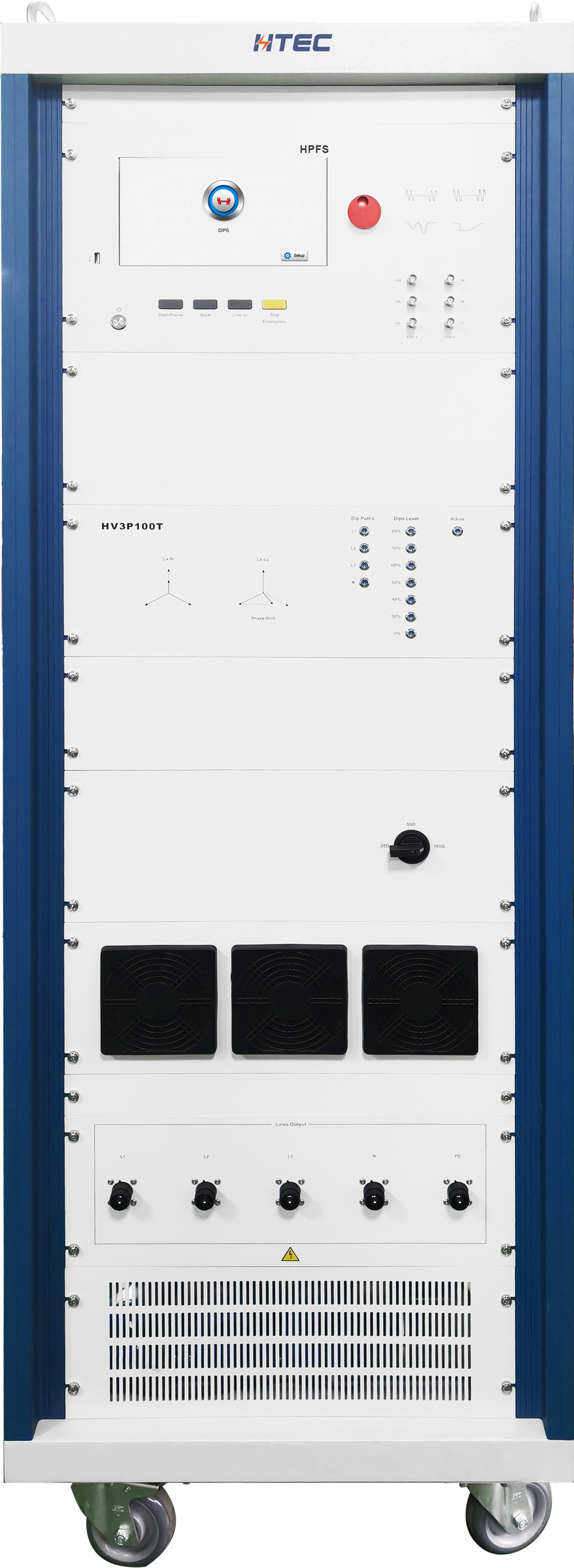 What is a voltage sag test?
