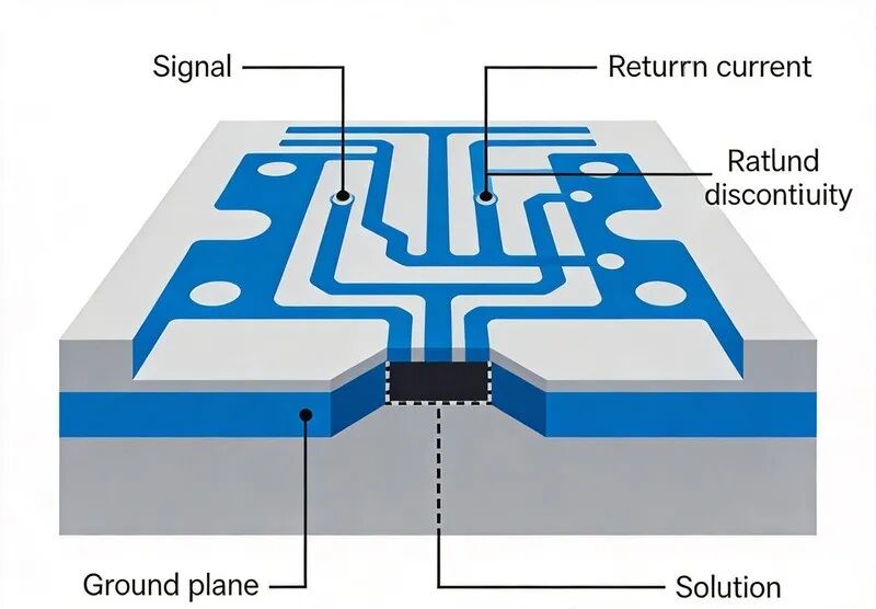 Analysis of the reasons for excessive EMC radiation emission from industrial control boards and a case study on rectification measures